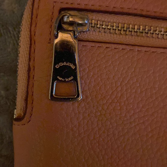 Vintage coach wallet with strap. Lots of packets. Love this wallet. - Picture 5 of 7